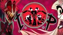 Discovery splash banner for Unofficial Hazbin Hotel/Helluva Boss Discord server