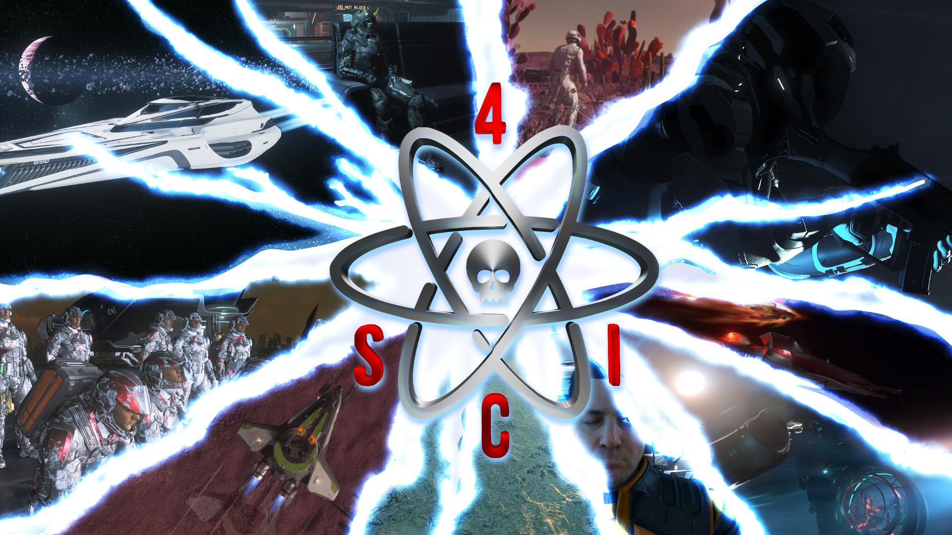 Discovery splash banner for For Science Discord server