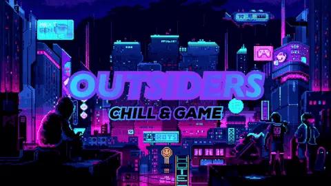 Discovery splash banner for The Outsiders | Active VC Server • Emotes • Gaming • Hangout • Social • Anime • Nitro Discord server