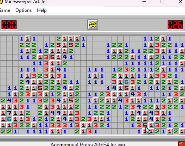 Discovery splash banner for Minesweeper Community Discord server