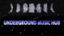 Discovery splash banner for Underground Music Hub Discord server