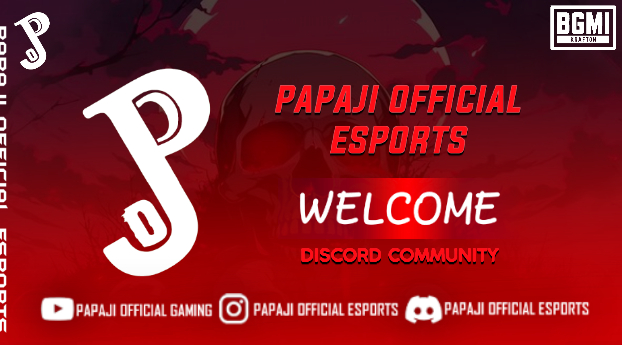 Discovery splash banner for PAPAJI ESPORTS Discord server