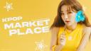 Discovery splash banner for kpop marketplace Discord server