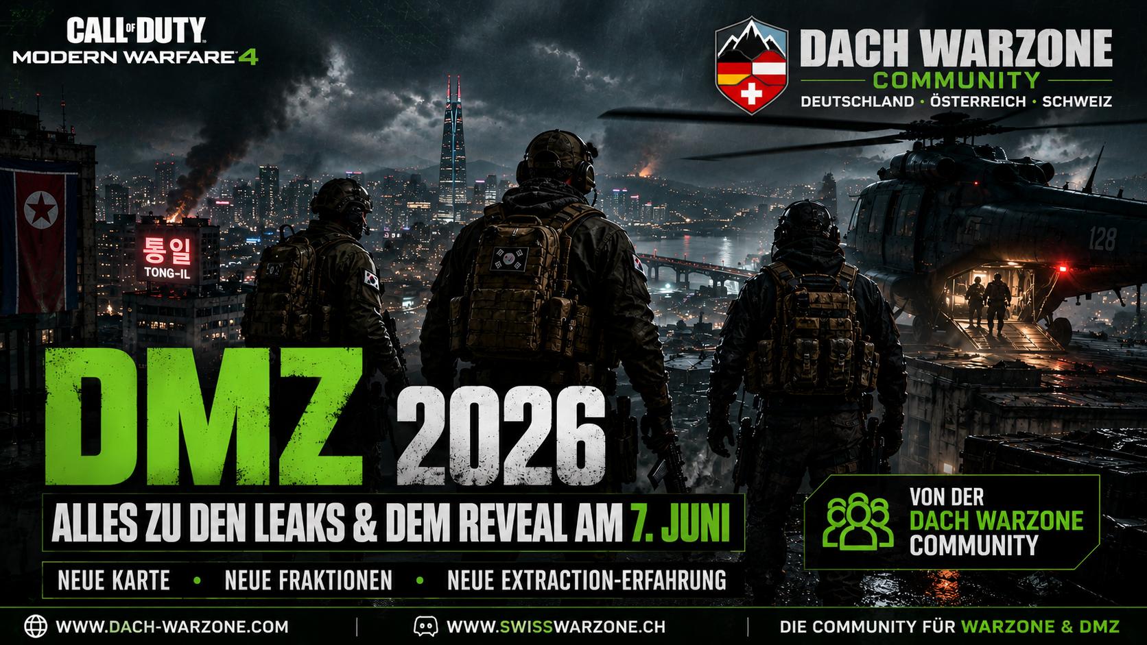 Discovery splash banner for CoD DACH Warzoneš« Call of Duty - Deutschland Ćsterreich Schweiz Discord server
