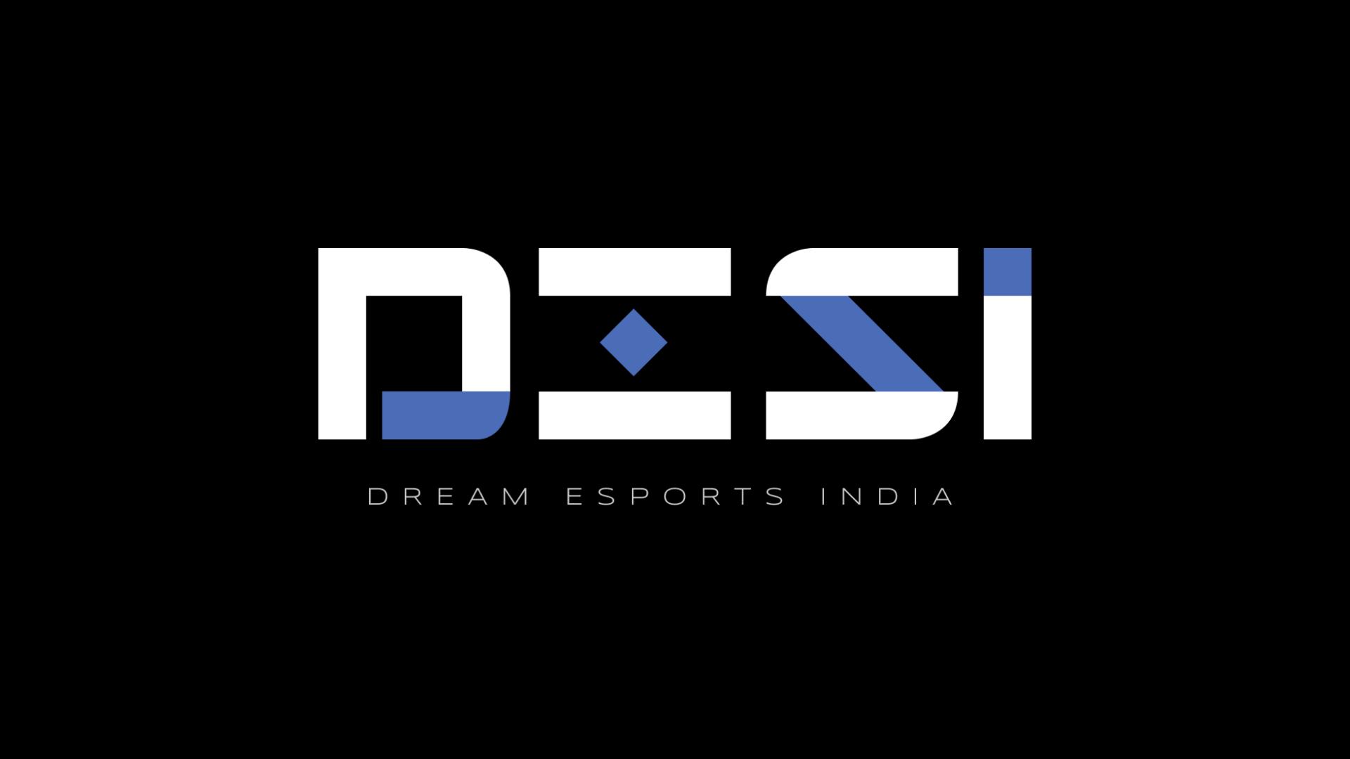 Discovery splash banner for Dream Esports India (DESI) Discord server