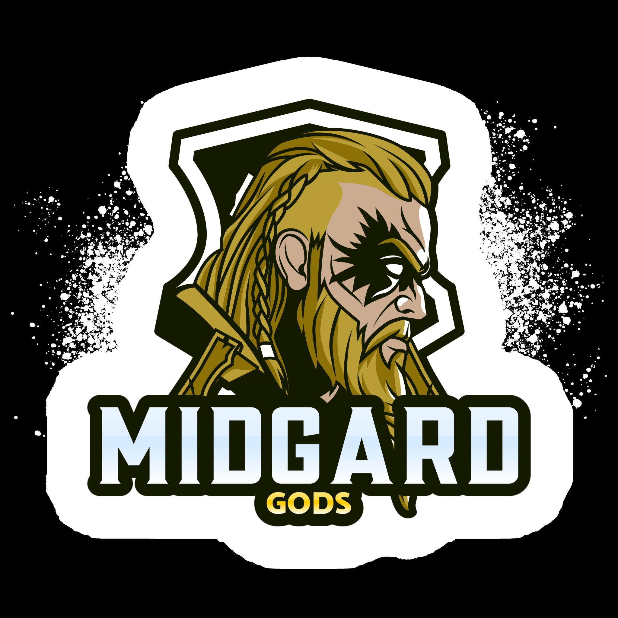 Discovery splash banner for Midgard Gods Discord server