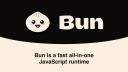 Discovery splash banner for Bun Discord server