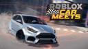 Discovery splash banner for ROBLOX Car Meets Discord server