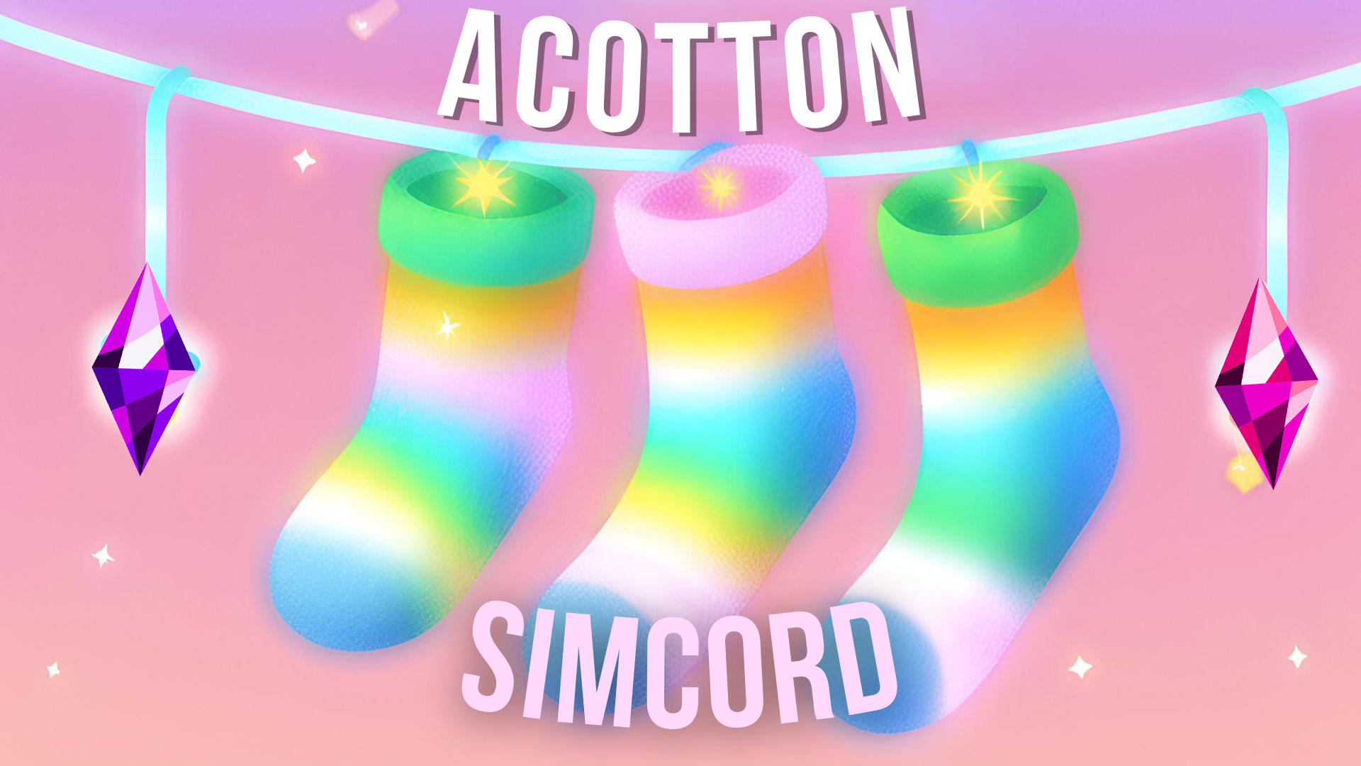 Discovery splash banner for A Cotton Simcord 🧦 Discord server