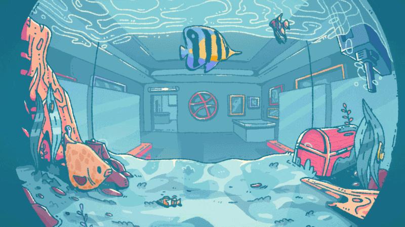 Discovery splash banner for NauticMC Java Discord server