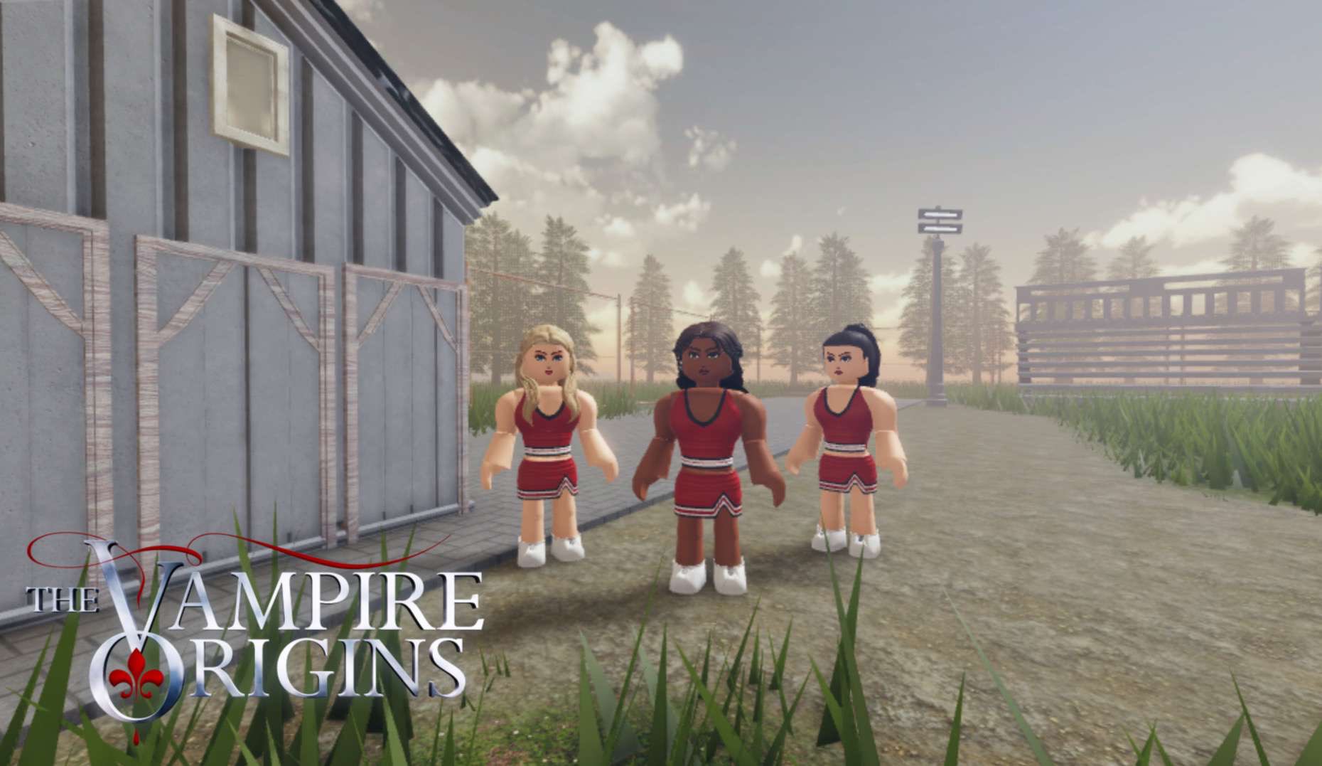 Discovery splash banner for The Vampire Origins Discord server