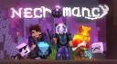 Discovery splash banner for Necromancy Discord server