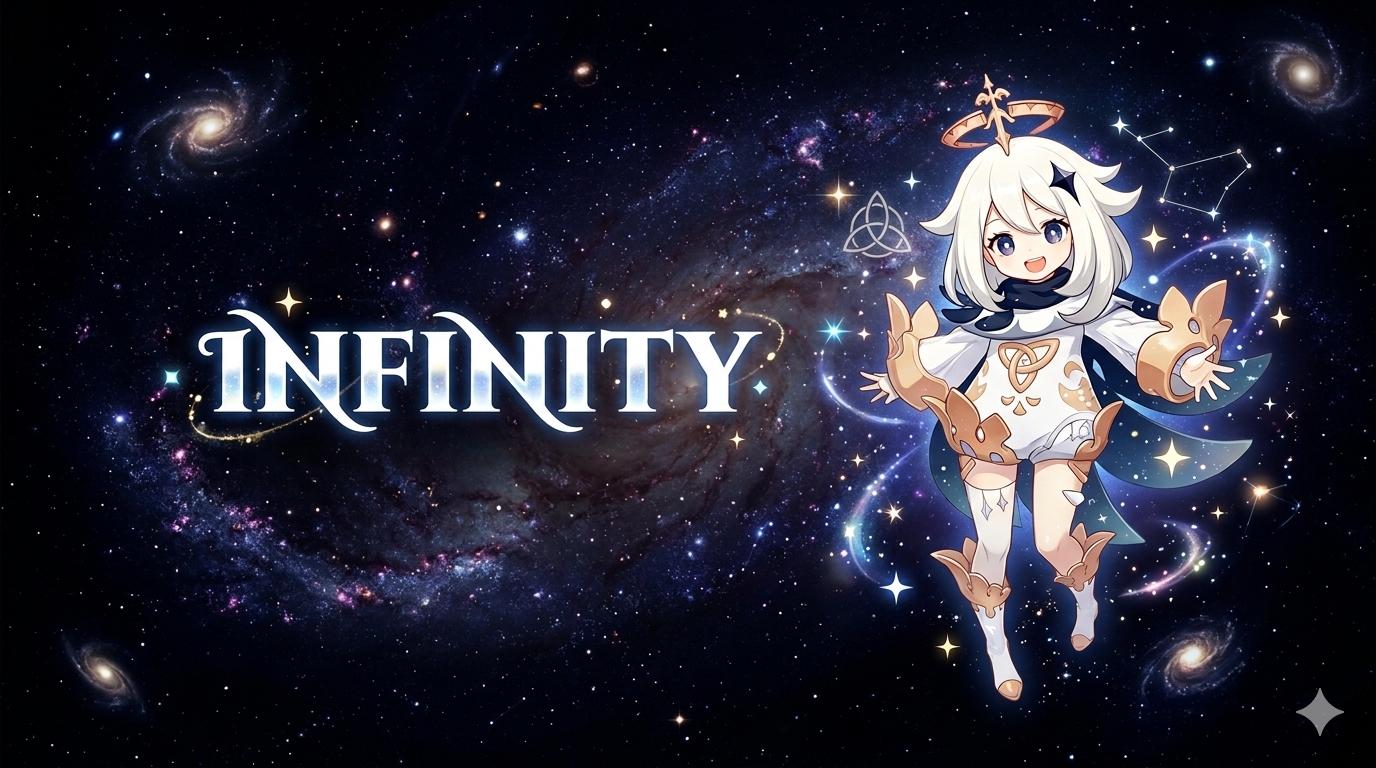 Discovery splash banner for 🌈 INFINITY ∞ Discord server