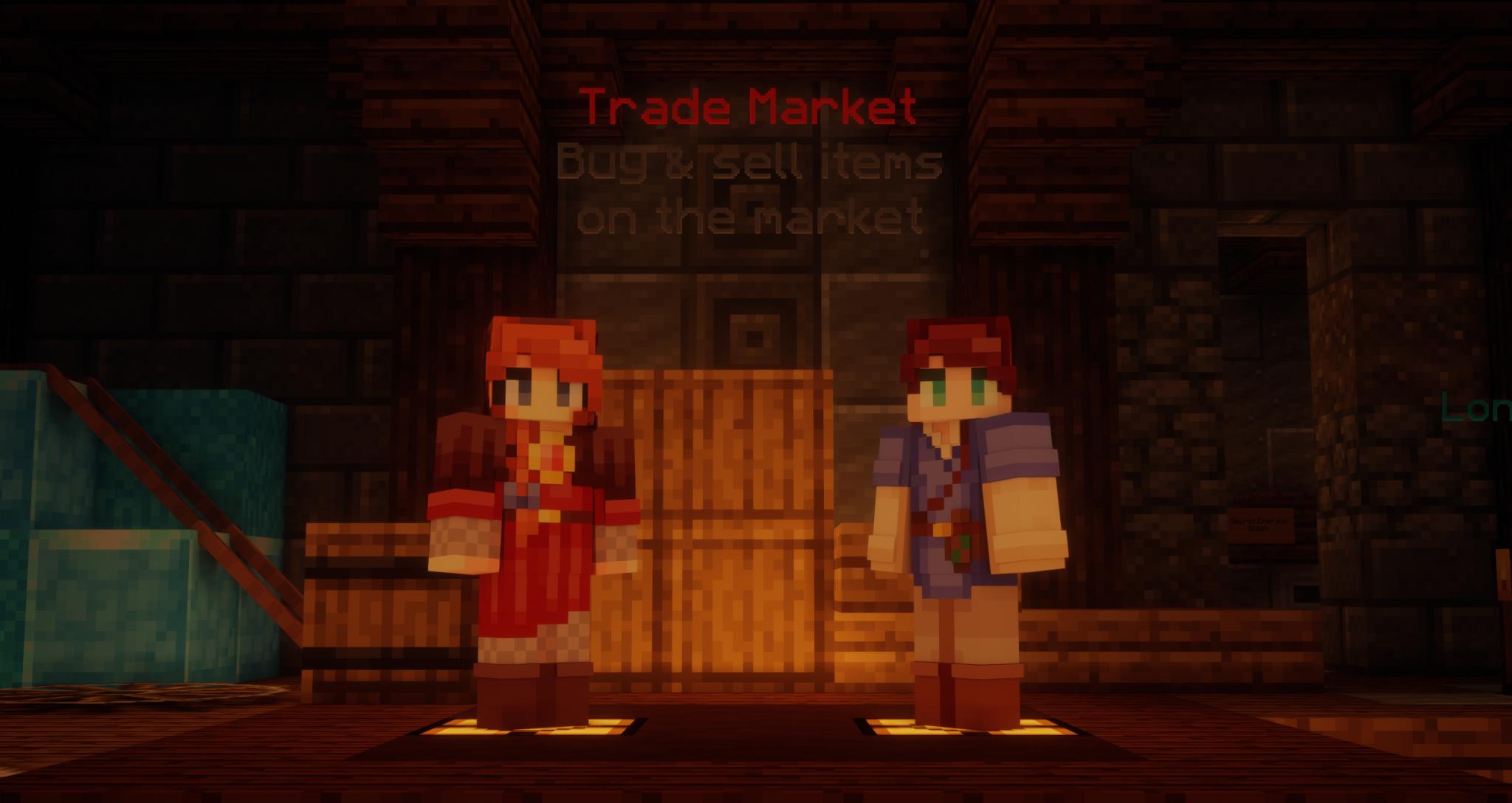 Discovery splash banner for The Marketplace Discord server