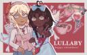 Discovery splash banner for 🎀  lullaby ！Art ✦ Emotes ✦ Giveaways ✦ ROBLOX ✦ Social ✦ Diaries ✦ Royale High Discord server