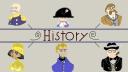 Discovery splash banner for History of Everything Discord server