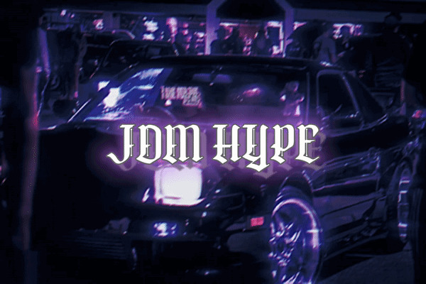Discovery splash banner for JDM HYPE Discord server