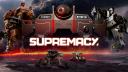 Discovery splash banner for Supremacy: The Metaverse Game Discord server