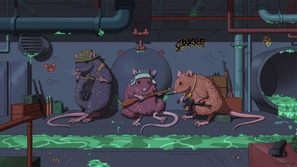 Discovery splash banner for The Rat Den Discord server