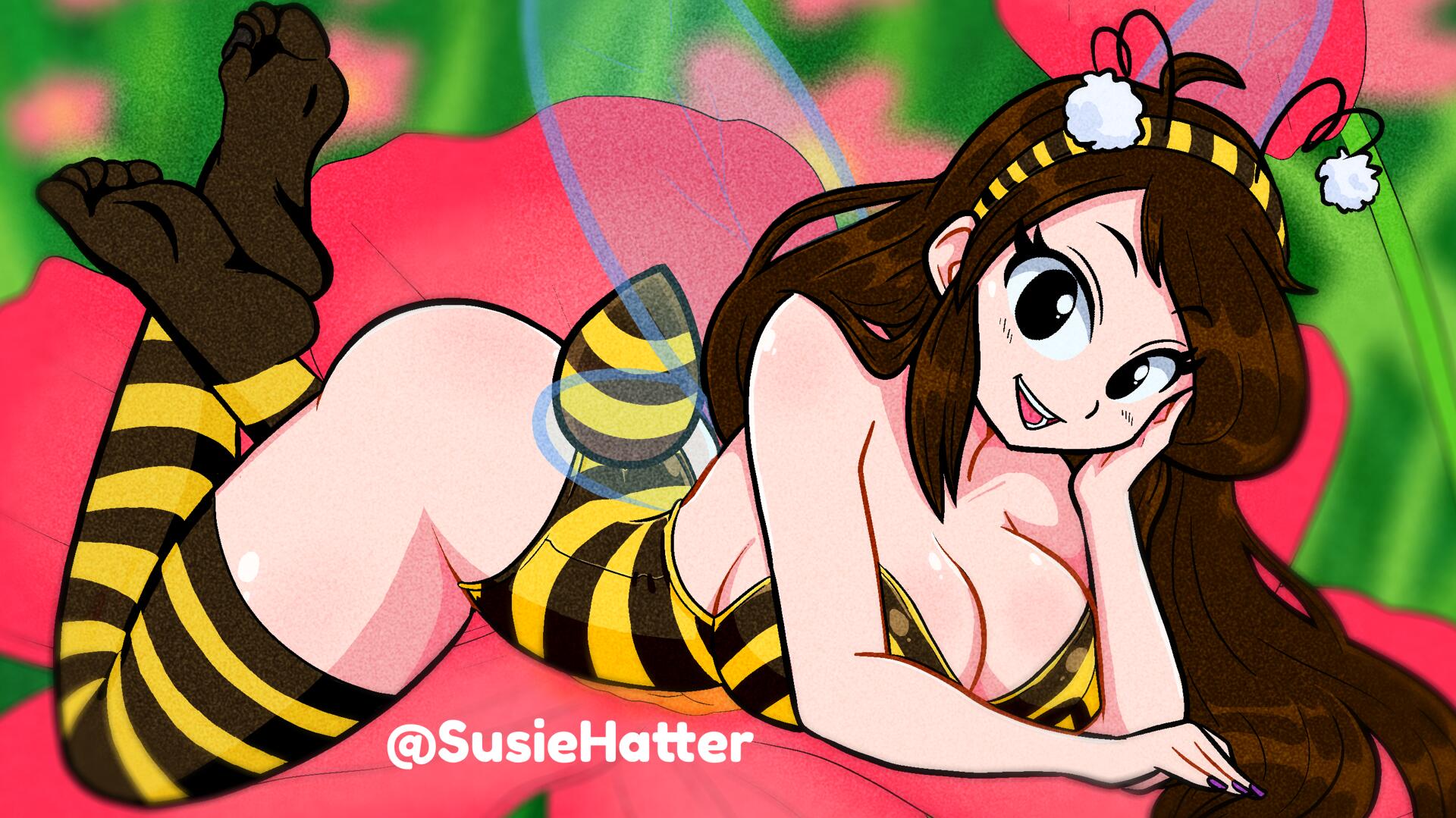 Discovery splash banner for 🐝 SusieTheBee's Honey Hive 🐝 Discord server