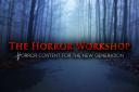 Discovery splash banner for The Horror Workshop Discord server