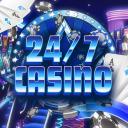 Discovery splash banner for 24/7 Casino Discord server