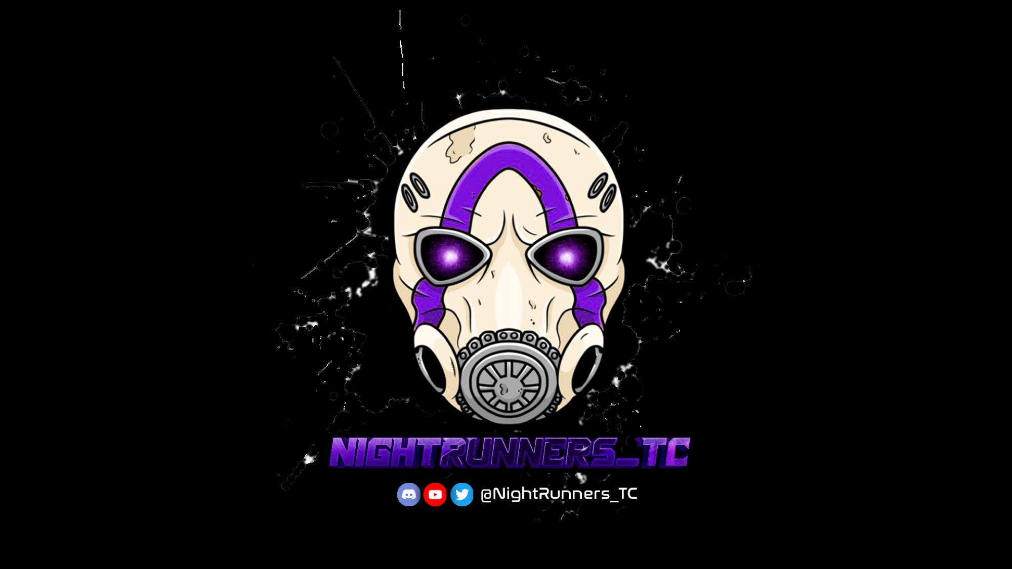 Discovery splash banner for Night Runners Discord server