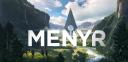 Discovery splash banner for Menyr Discord server