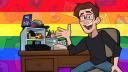 Discovery splash banner for Scott The Woz Discord server