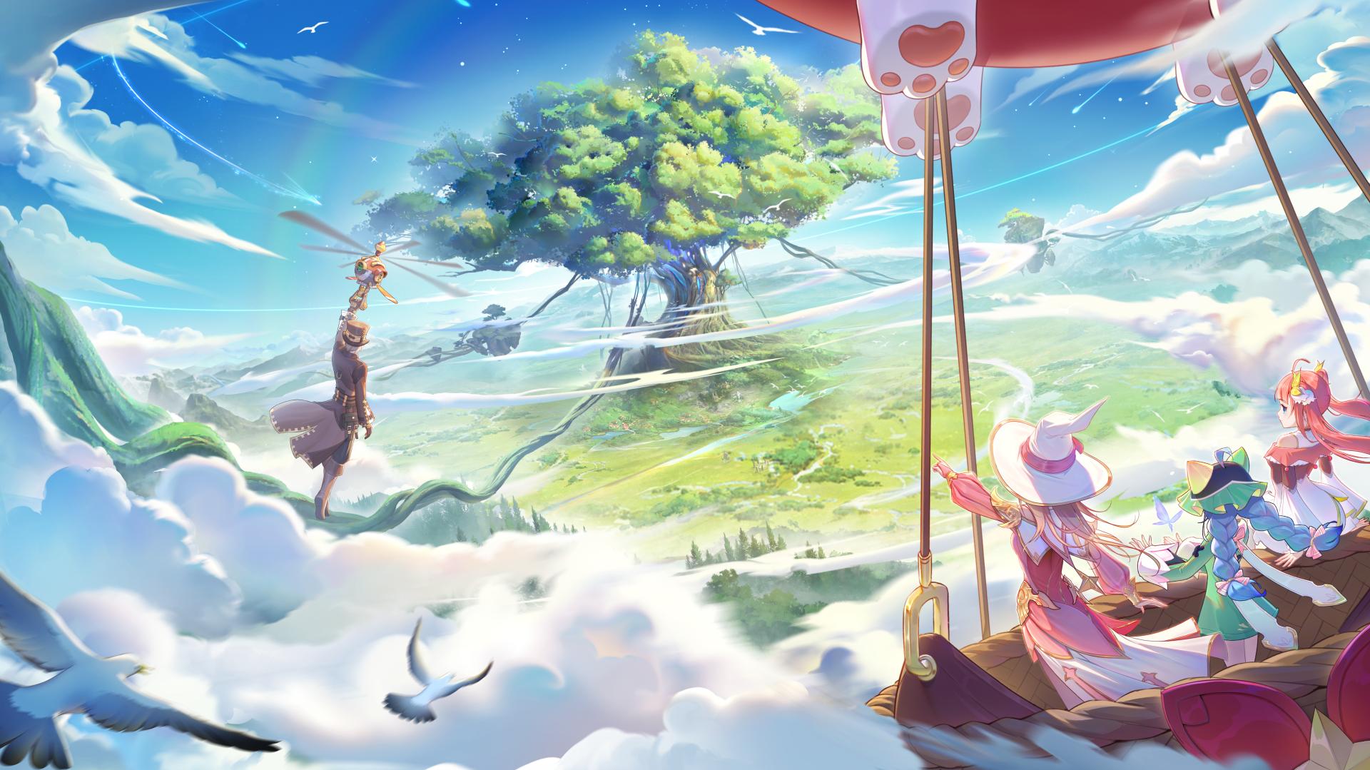 Discovery splash banner for The Legend of Neverland Global Discord server