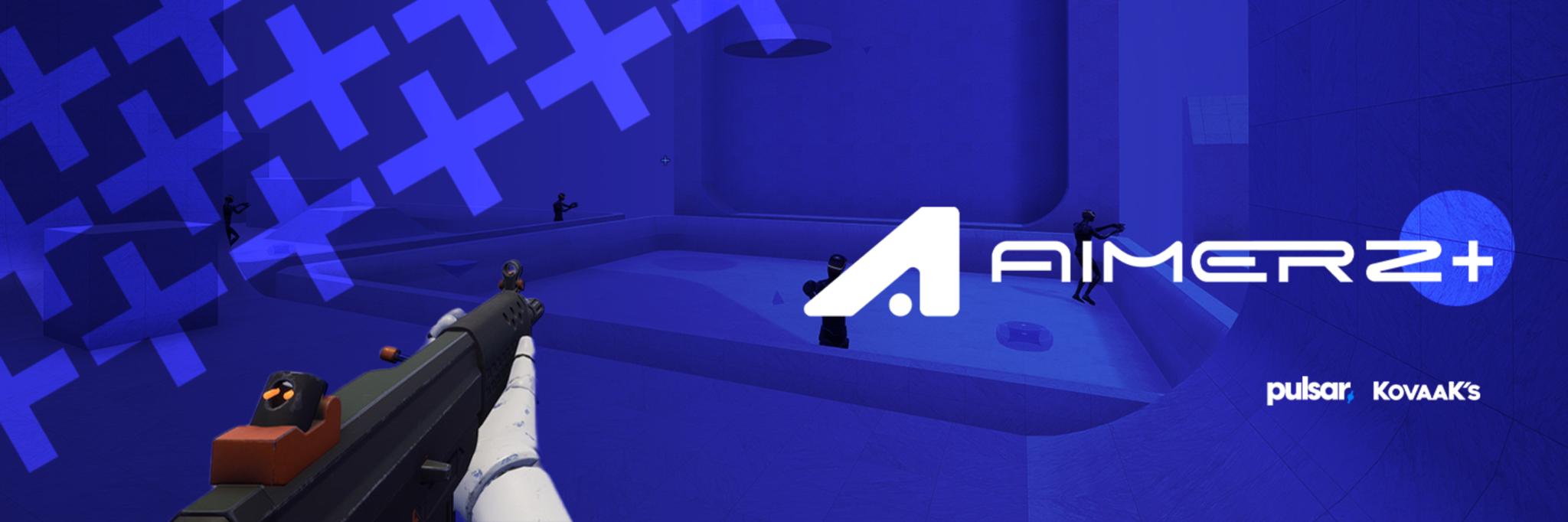 Discovery splash banner for aimerz+ Discord server