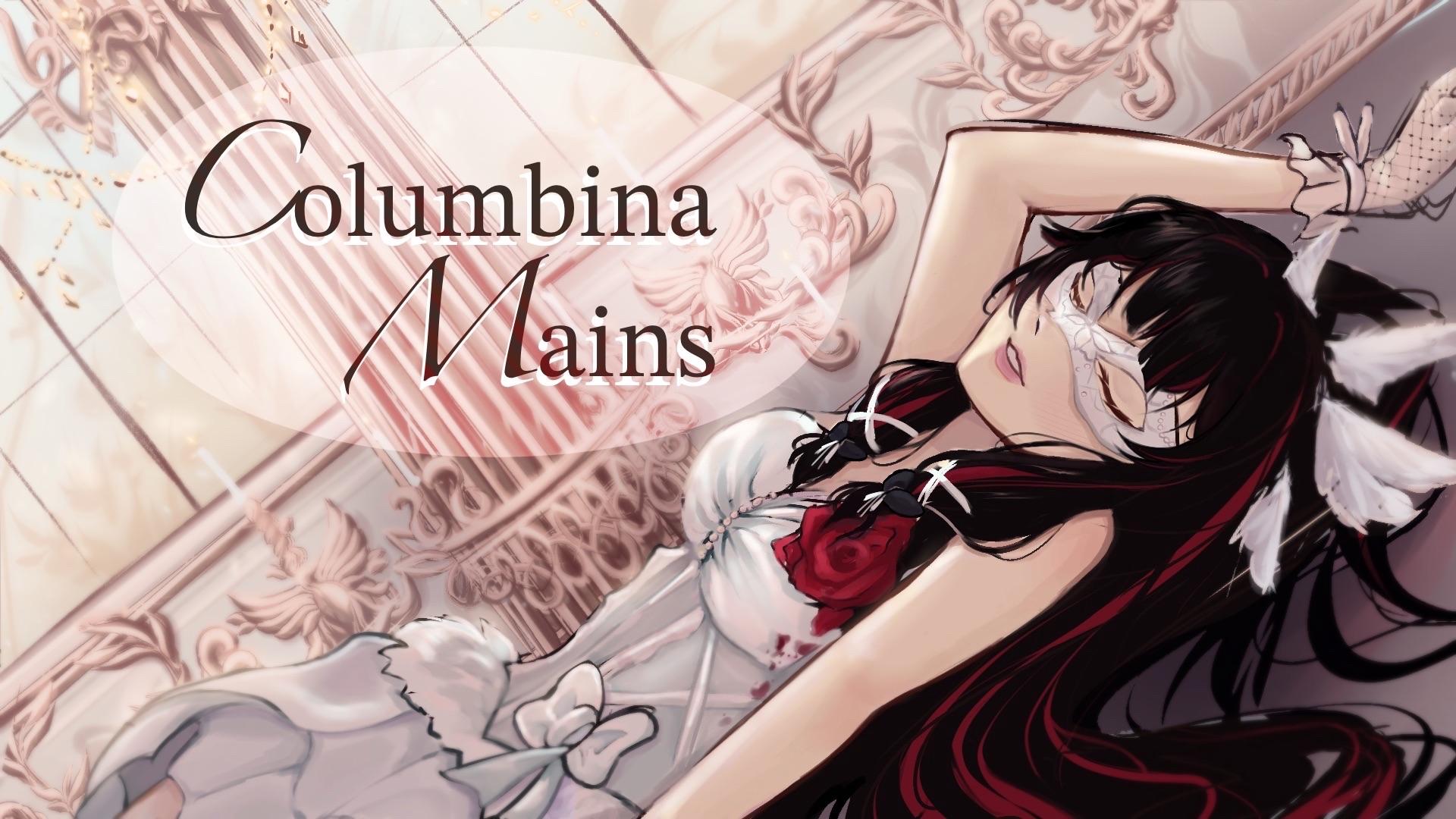 Discovery splash banner for Columbina Mains | The Damselette Discord server