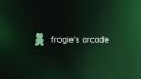 Discovery splash banner for frogie’s arcade | nowgg.fun Discord server