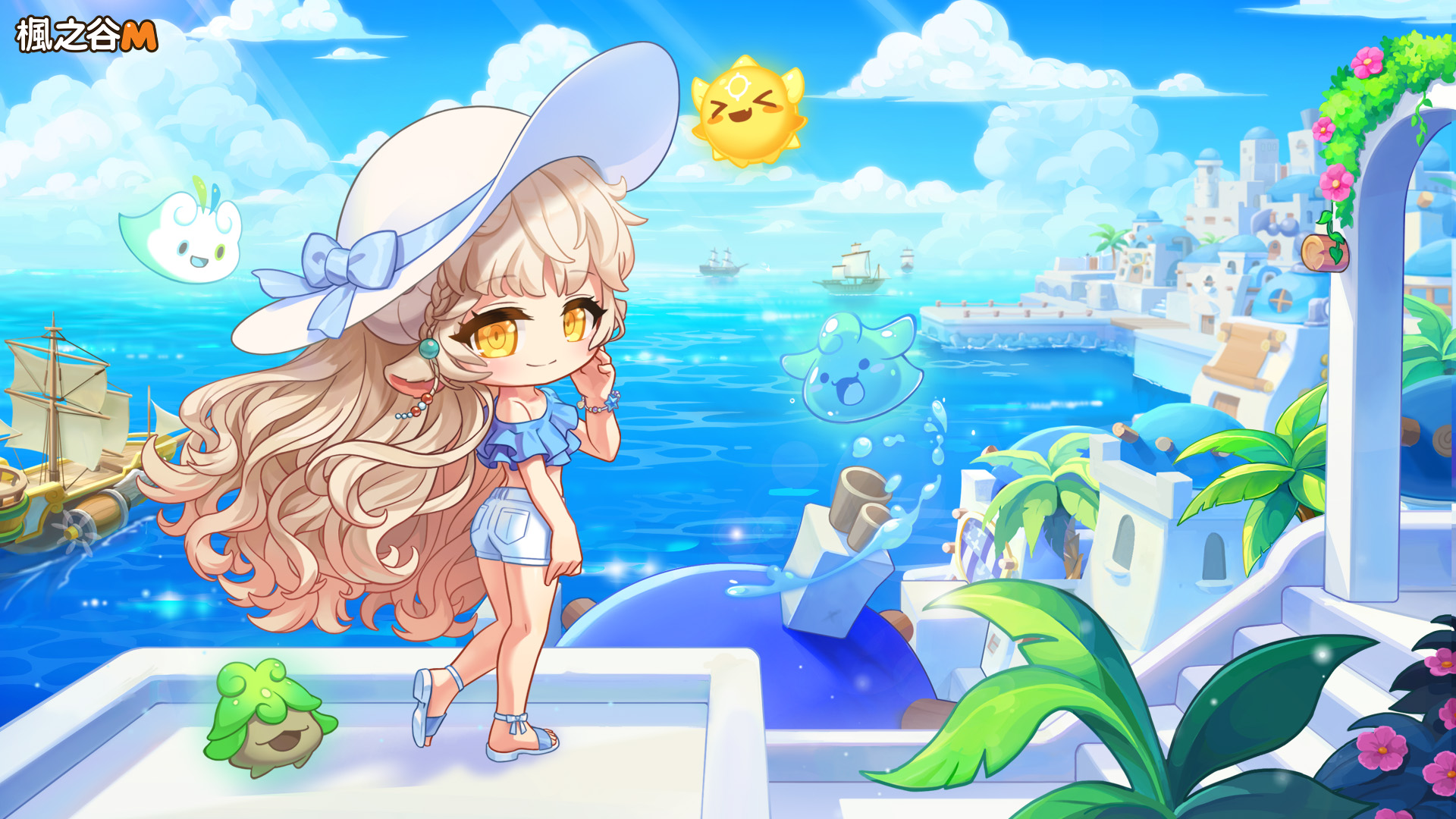 Discovery splash banner for 《楓之谷M:楓葉島》 Discord server