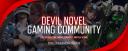 Discovery splash banner for Devil Novel Discord server