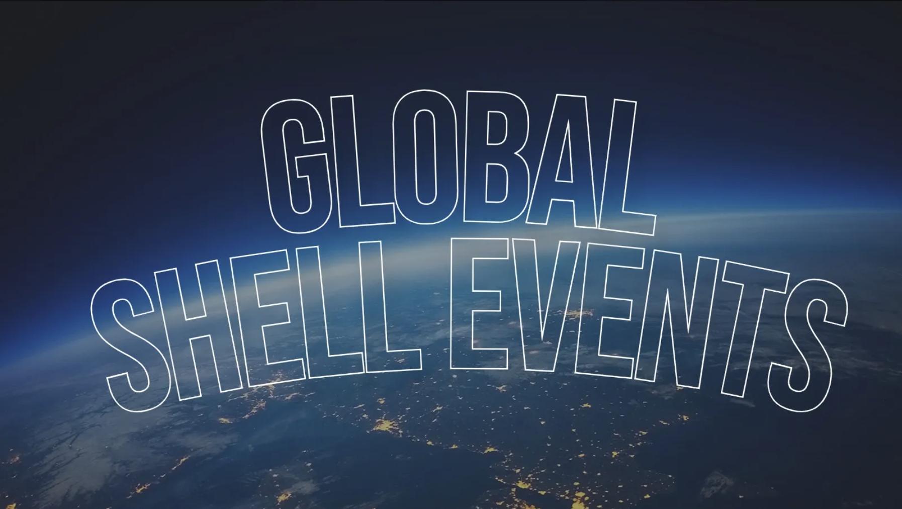 Discovery splash banner for Global Shell Events Discord server
