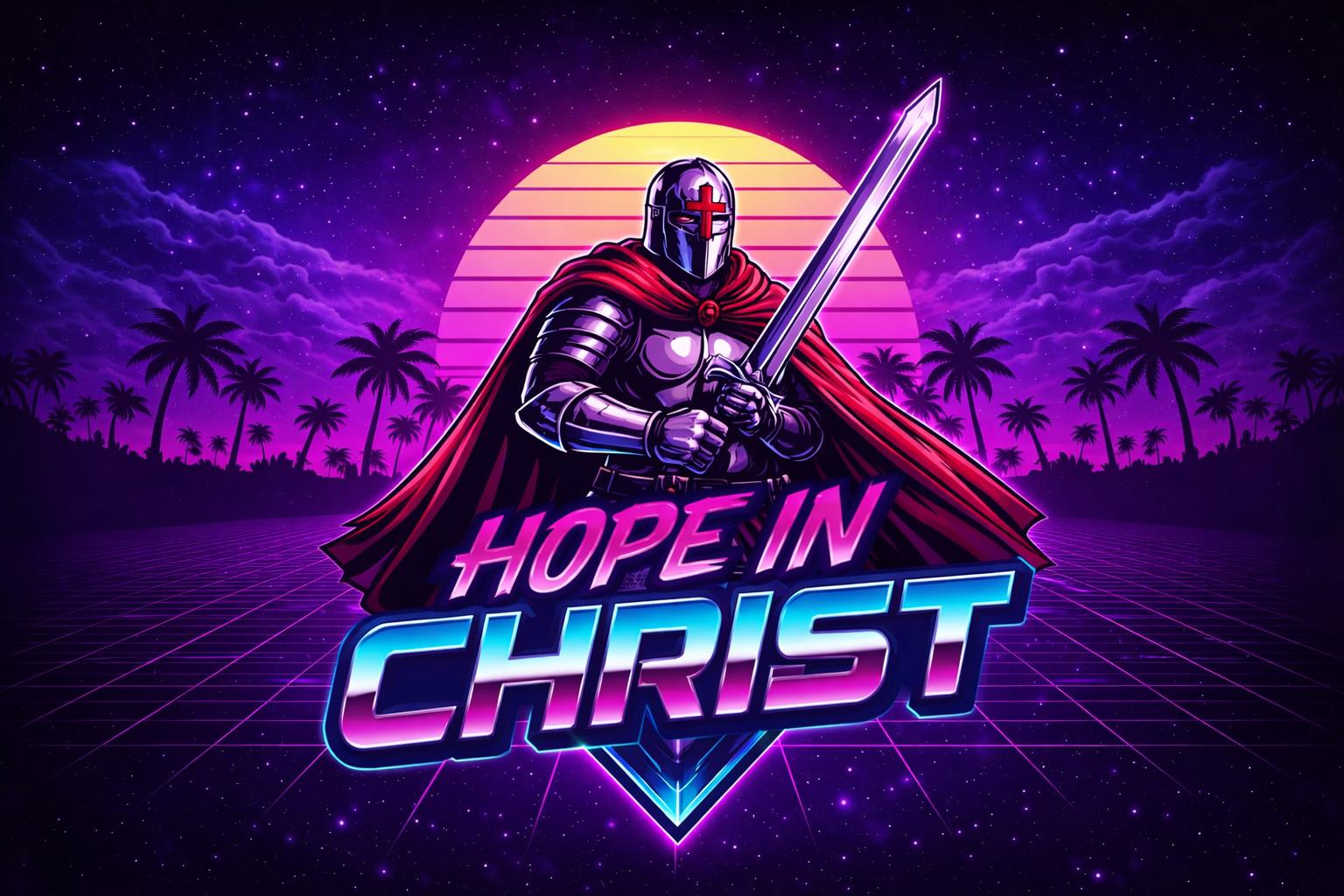 Discovery splash banner for Hope in Christ Discord server