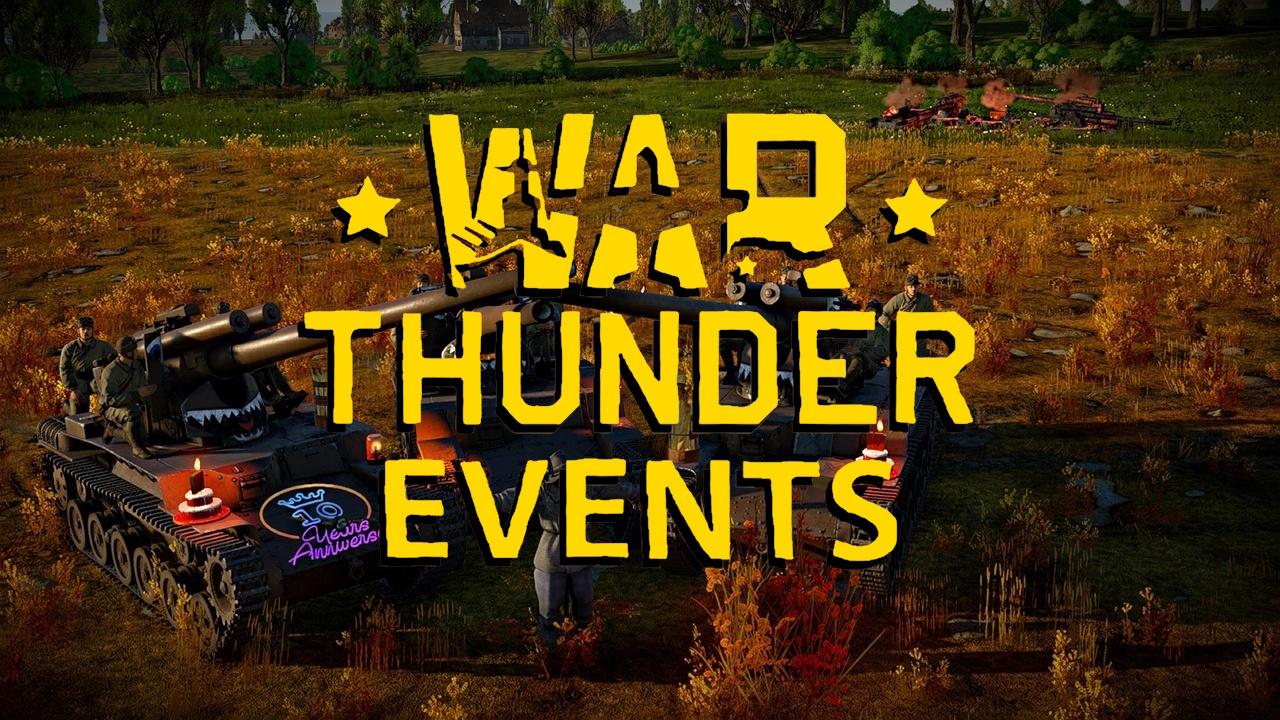 Discovery splash banner for War Thunder Events Discord server