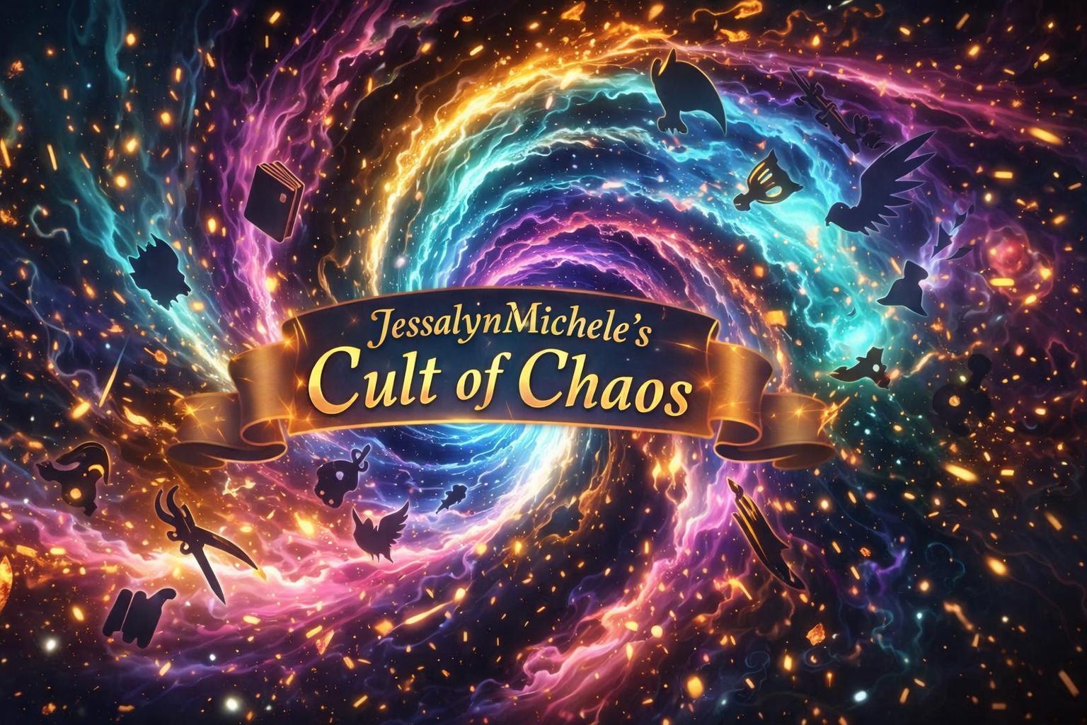 Discovery splash banner for Cult of Chaos Discord server