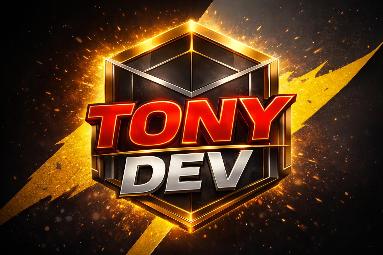 Discovery splash banner for TonyDev3D Academy Discord server