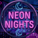 Discovery icon for 🌙・Neon Nights ✦ ᴄʜɪʟʟ • ꜱᴏᴄɪᴀʟ • ꜰᴜɴ • ɢᴡʏꜱ • ᴄᴏᴍᴍᴜɴɪᴛʏ • ʜᴀɴɢᴏᴜᴛ Discord server