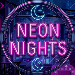 Discovery icon for 🌙・Neon Nights ✦ ᴄʜɪʟʟ • ꜱᴏᴄɪᴀʟ • ꜰᴜɴ • ɢᴡʏꜱ • ᴄᴏᴍᴍᴜɴɪᴛʏ • ʜᴀɴɢᴏᴜᴛ Discord server
