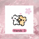 Discovery icon for friends :3 Discord server